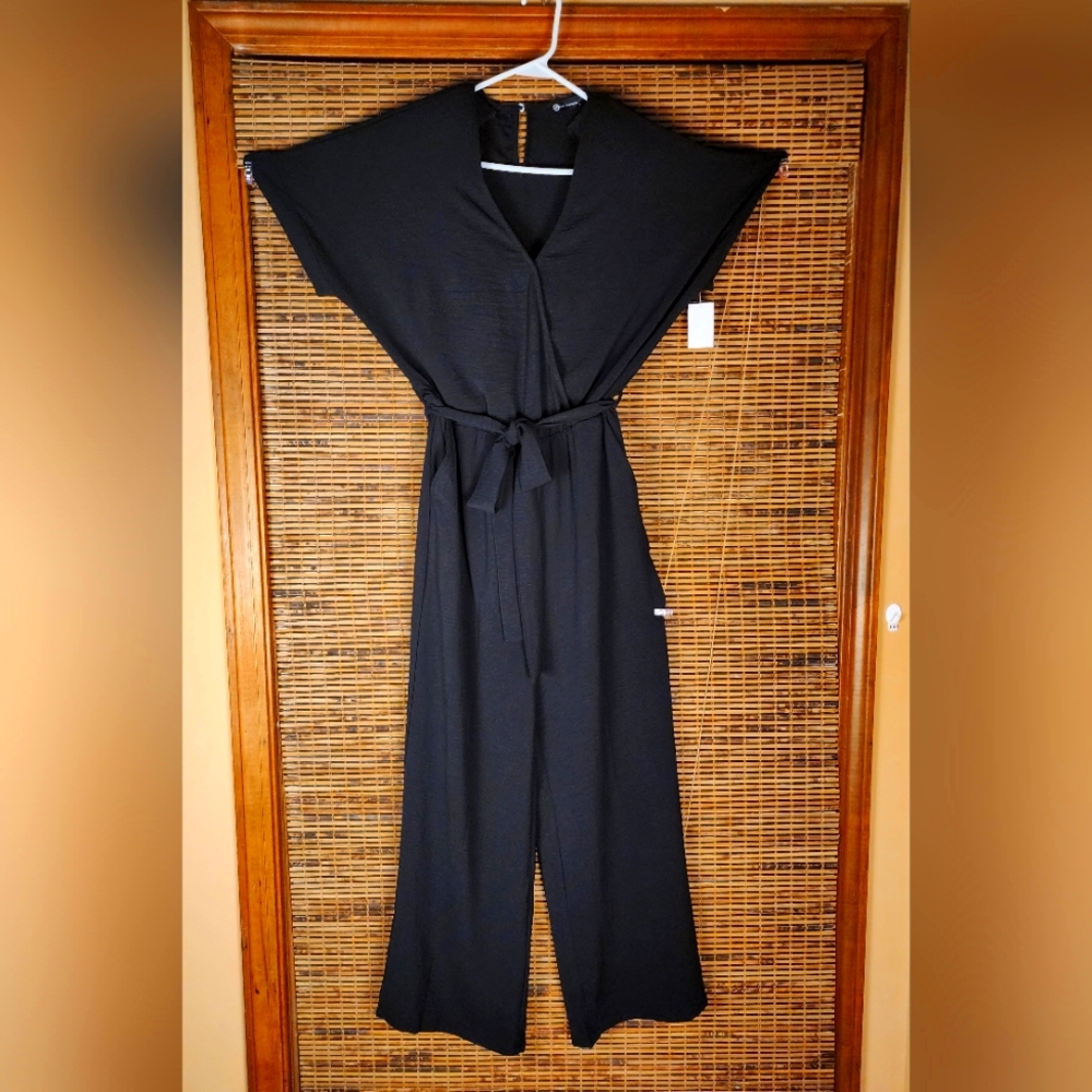 Sophisticated Charcoal Jumpsuit